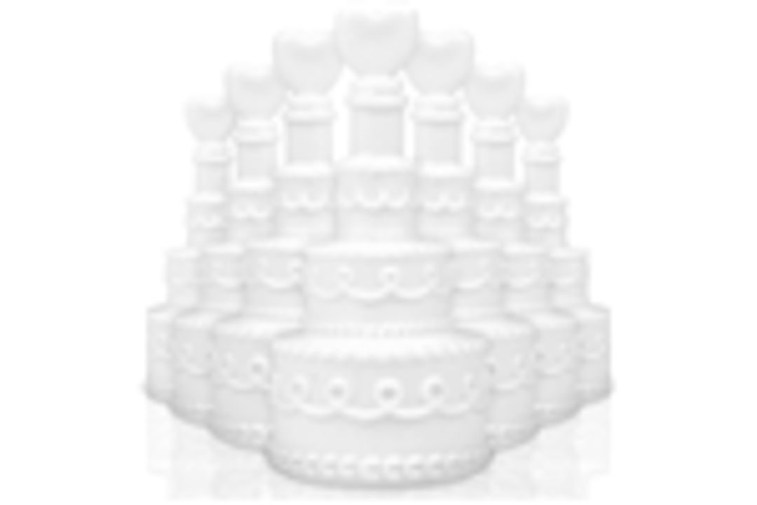 100 PACKS WEDDING BUBBLES HEART TUBES PARTY TABLE DECORATIONS(20 PER PACK), RRP £1,000 - Image 1 of 2