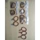 RED CATS EYES + WOODEN - ANGELS BALL CRYSTAL BRACELETS - NEW IN ORIGINAL PACKAGING - JOBLOT OF 12 - Image 2 of 4