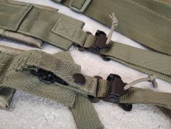 MILITARY - GREEN ALICE PACK STRAPS + WAIST BELT - HEAVY DUTY - NEW IN ORIGINAL PACKAGING