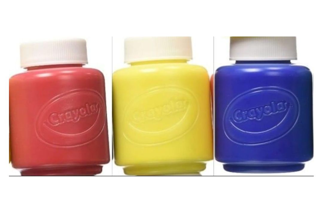 1360 X TUBS OF CRAYOLA PAINT (10 BOXES OF 136 UNITS) - RRP £1360