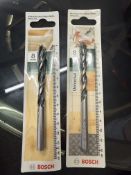 90 X GENUINE BOSCH 8MM DRILL BITS – BRAND NEW RETAIL PACKED