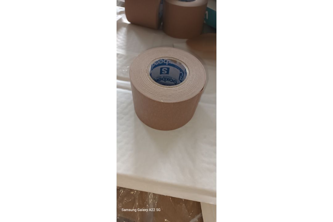 96 ROLLS X BOXBOND BROWN PAPER SELF ADHESIVE ECO FRIENDLY TAPE 72MM×50MM - Image 2 of 6