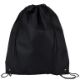 400X BLACK 210D POLYESTER DRAWSTRING BAGS - Image 1 of 2