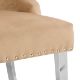 VELVET BUTTON BACK DINING CHAIR - IMPERIAL - Image 9 of 11