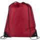 400X BURGUNDY 210D POLYESTER DRAWSTRING BAGS - Image 1 of 3