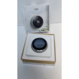 GOOGLE NEST LEARNING THERMOSTAT (3RD GEN) STAINLESS STEEL SMART THERMOSTAT – RRP £200+