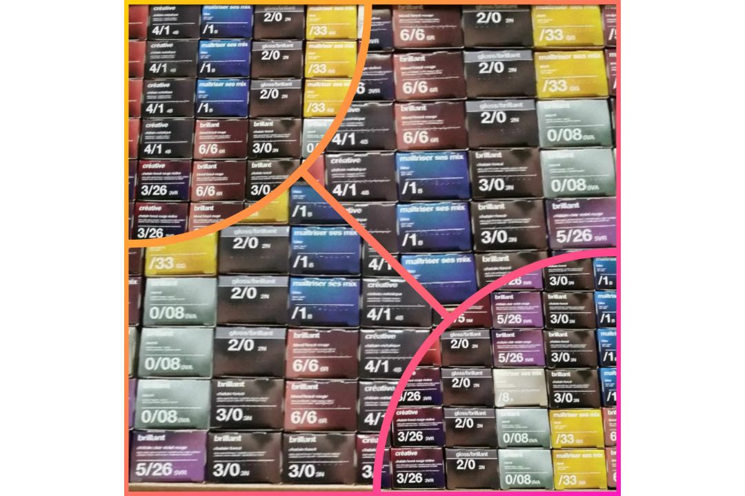 1008 X MIXED SHADES TIGI HAIR DYE - Image 1 of 7