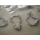 CLEAR QUARTZ SMALL CRYSTAL CHIP BRACELET JOBLOT OF 39 - BRAND NEW - Image 2 of 2