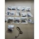 OBSIDIAN CRYSTAL CHIP ADJUSTABLE COTTON BRACELET JOB LOT OF 17 - BRAND NEW - Image 2 of 2