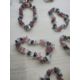 STRAWBERRY+ RUTILATED QUARTZ CRYSTAL CHIP BRACELET JOB LOT OF 11 - BRAND NEW - Image 1 of 2