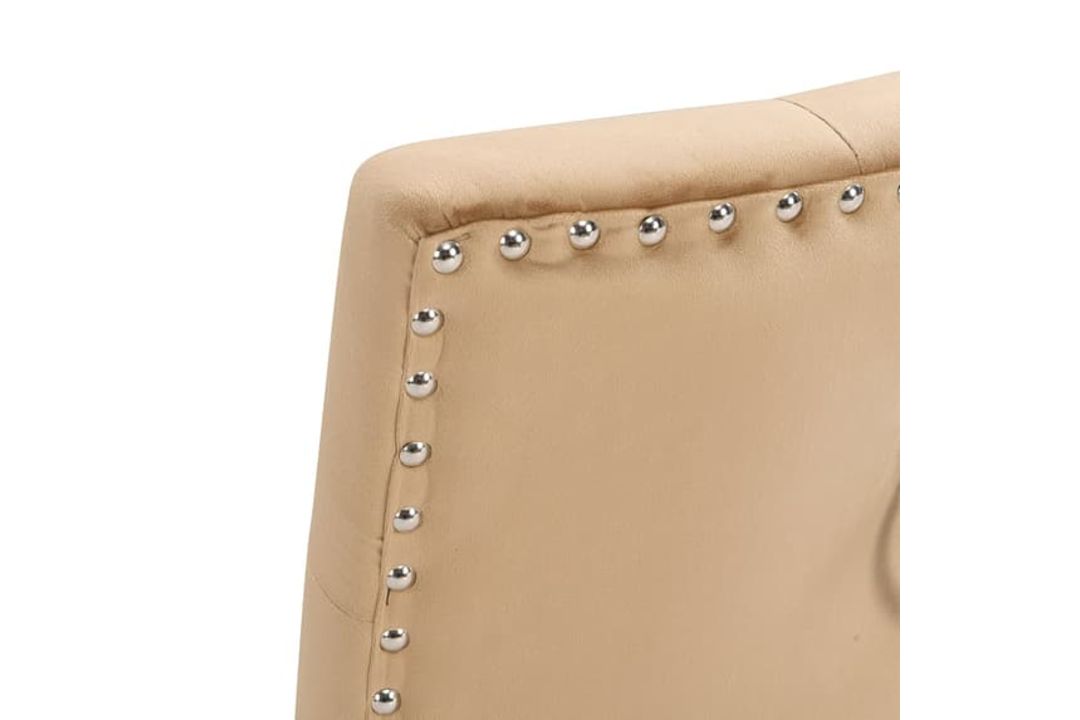 VELVET BUTTON BACK DINING CHAIR - IMPERIAL - Image 11 of 11