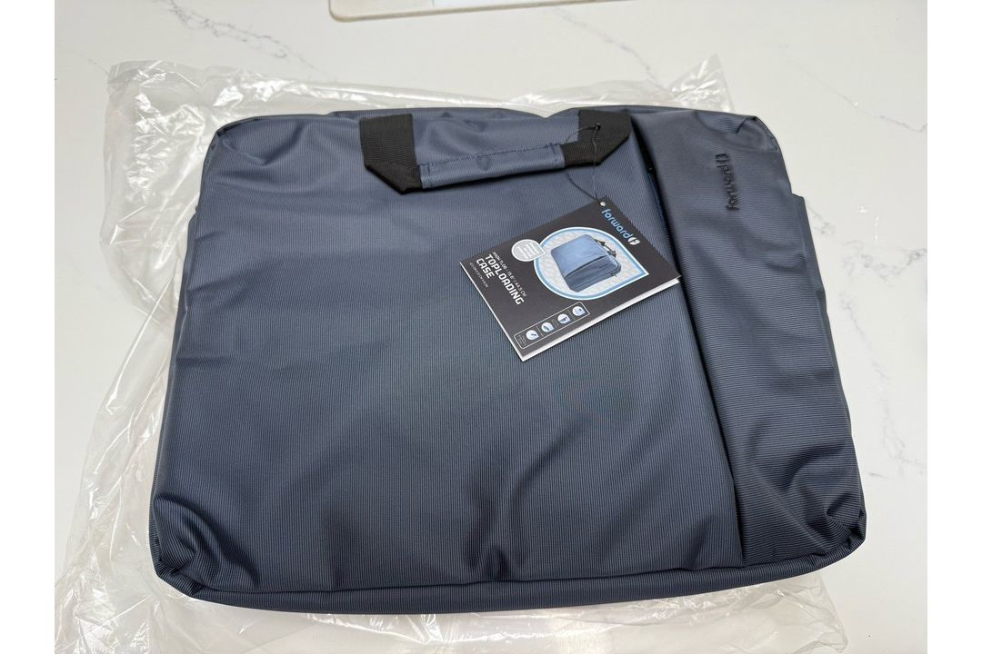 10 X FORWARD KNOX 15.6" TOPLOADER LAPTOP BAGS - GREY & BLUE - Image 1 of 7