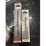 72 X GENUINE BOSCH 8MM DRILL BITS – BRAND NEW RETAIL PACKED – RRP OVER £500