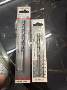 72 X GENUINE BOSCH 8MM DRILL BITS – BRAND NEW RETAIL PACKED – RRP OVER £500