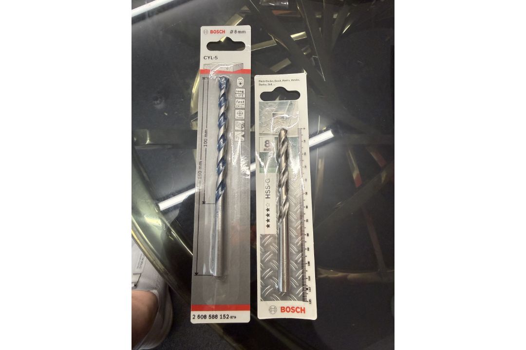 72 X GENUINE BOSCH 8MM DRILL BITS – BRAND NEW RETAIL PACKED – RRP OVER £500 - Image 1 of 3