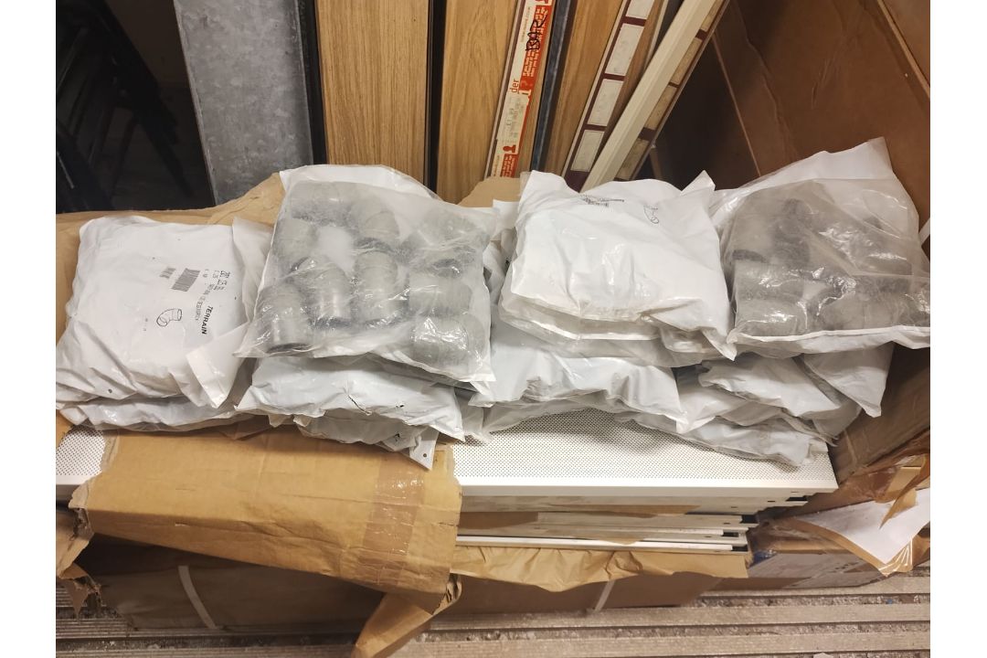 TERRAIN - 1.25 SWEEP BEND (135 DEG) GREY X10 - JOBLOT OF 17 PACKS - Image 3 of 4