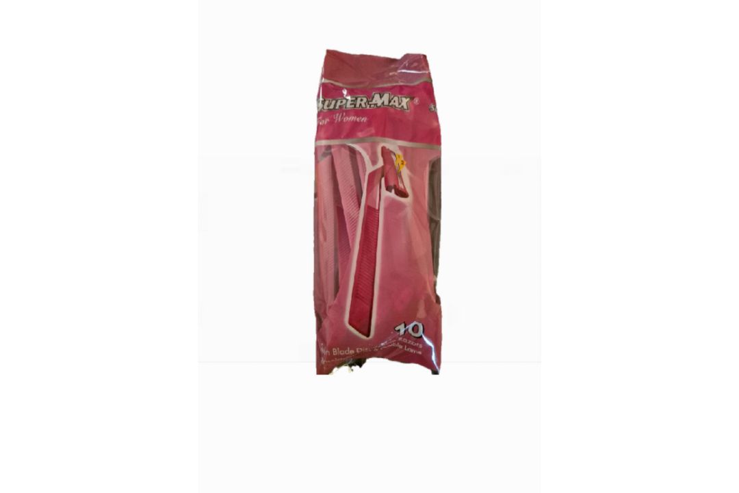 144 X BRAND NEW PACKS OF 10 SUPERMAX LADIES DISPOSABLE RAZORS