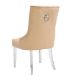 VELVET BUTTON BACK DINING CHAIR - IMPERIAL - Image 6 of 11