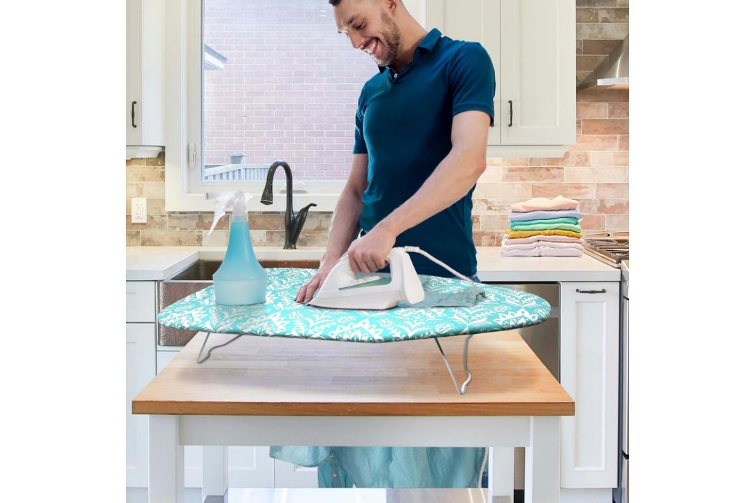 25 X MINI TABLE TOP IRONING BOARD FOLDABLE LIGHTWEIGHT - RRP £250 - Image 2 of 7