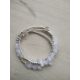 ROSE QUARTZ - GEMSTONE CRYSTAL CHIP - TRIPLE BRACELETS - STAINLESS STEEL - - JOBLOT OF 13 - Image 3 of 4