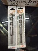 63 X GENUINE BOSCH 16MM DRILL BITS – BRAND NEW RETAIL PACKED – RRP OVER £600