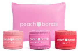 12PCS PEACH RESISTANCE BANDS SETS RRP £252