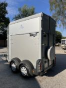 IFOR WILLIAMS HB403 SINGLE HORSE / MARE AND FOAL TRAILER >>--NO VAT ON HAMMER--<<