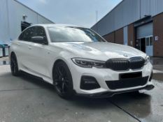 **(ONLY 52K MILEAGE)** 2019 BMW 3 SERIES 330I M SPORT 2.0 PETROL >>--NO VAT ON HAMMER--<<