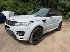 2016 RANGE ROVER SPORT V8 5L ENGINE WITH ONLY 51K MILES - 7 SEATER >-NO VAT ON HAMMER-<
