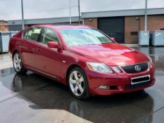 **(ONLY 62K MILEAGE)** 2005 LEXUS GS300 SE-L AUTO 2995CC PETROL SALOON RED >>--NO VAT ON HAMMER--<<