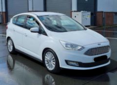 **(ONLY 51K MILEAGE)** 2016 FORD C-MAX TITANIUM TDCI AUTO 1.5 DIESEL MPV WHITE