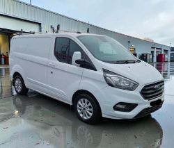 **(ONLY 69K MILEAGE)** 2019 FORD TRANSIT CUSTOM 300LIMITD EBLUE DIESEL >>--NO VAT ON HAMMER--<<