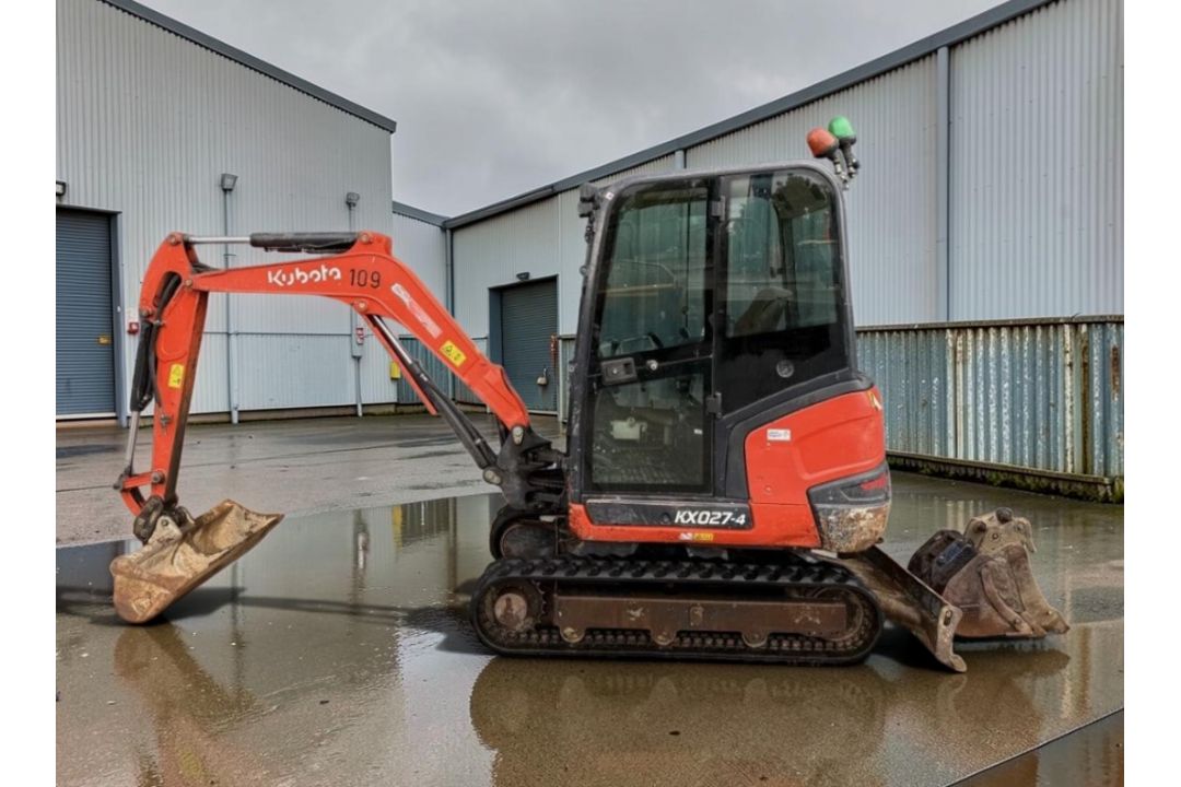 2020 KUBOTA KX027-4 2.7 TONNE MINI EXCAVATOR - Image 6 of 16