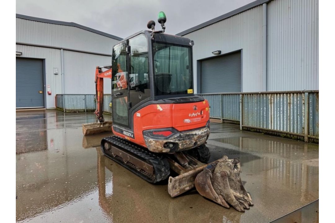 2020 KUBOTA KX027-4 2.7 TONNE MINI EXCAVATOR - Image 5 of 16