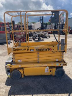 2018 HAULOTTE OPTIMUM 8 SCISSOR LIFT