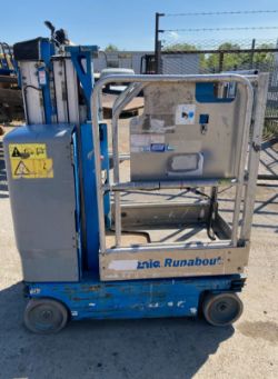 2010 GENIE GR 15 SCISSOR LIFT ACCESS PLATFORM