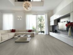 52 X PACKS (129M2) EGGER LIGHT GREY OAK LAMINATE FLOORING 2.49M2/PACK RRP £2,700