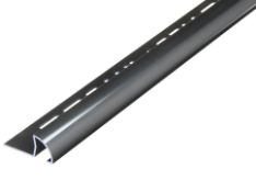 668 X 12MM ROUND EDGE BLACK NICKEL TRIM LENGTH 2.44M