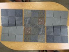 79.92M2 - BRAZILIAN GREY/GREEN SLATE MOSAICS - RRP 2,900.00