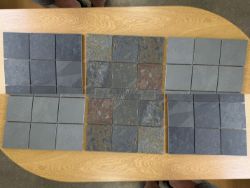 79.92M2 - BRAZILIAN GREY/GREEN SLATE MOSAICS - RRP 2,900.00