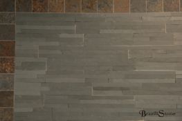 90.09M2 - BRAZILIAN GREY/GREEN SLATE "Z" CLAD SLATE MOSAIC - RRP 3500.00