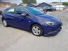 2017 VAUXHALL ASTRA TECH LINE CDTI EFLEX S/S 1.6 DIESEL MANUAL >>--NO VAT ON HAMMER--<<