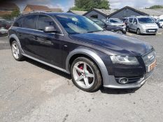 2010 AUDI A4 ALLROAD TDI QUATTRO A 3.0 DIESEL AUTOMATIC ESTATE GREY >>--NO VAT ON HAMMER--<<