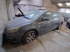 2015 VAUXHALL ASTRA DESIGN CDTI ECOFLEX S/S – 1.6 DIESEL ESTATE >>--NO VAT ON HAMMER--<<