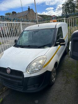 2014 FIAT DOBLO 16V MULTIJET L1H1 1248CC DIESEL MANUAL PANEL VAN WHITE
