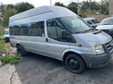 2008 FORD TRANSIT 2402CC DIESEL VAN IN SILVER - FINANCE CLEAR