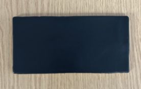 120 BXS (ONE PALLET) MASIA MATT BLACK WALL TILES 7.5 X 15CM.