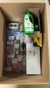 ASSORTED HOUSEHOLD ITEMS - ALL IN RETAIL PACKAGING.