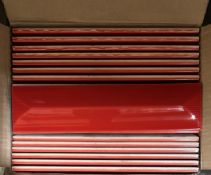 21 BXS VOGUE TOP ROJO BRILLO TILES 7.5 X 30CM