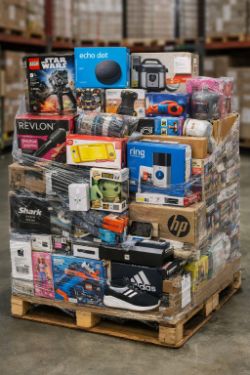 Reseller Opportunity – Mixed Pallets from Amazon & Major Retailers, Returns & Overstock- For Trade Buyers- Ends! -Tues  20th Oct 11am
